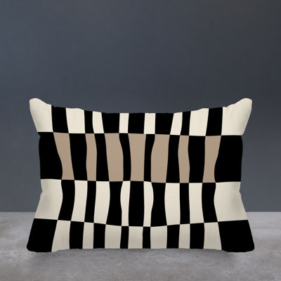 Bianca Spun Polyester Reversible Throw Pillow