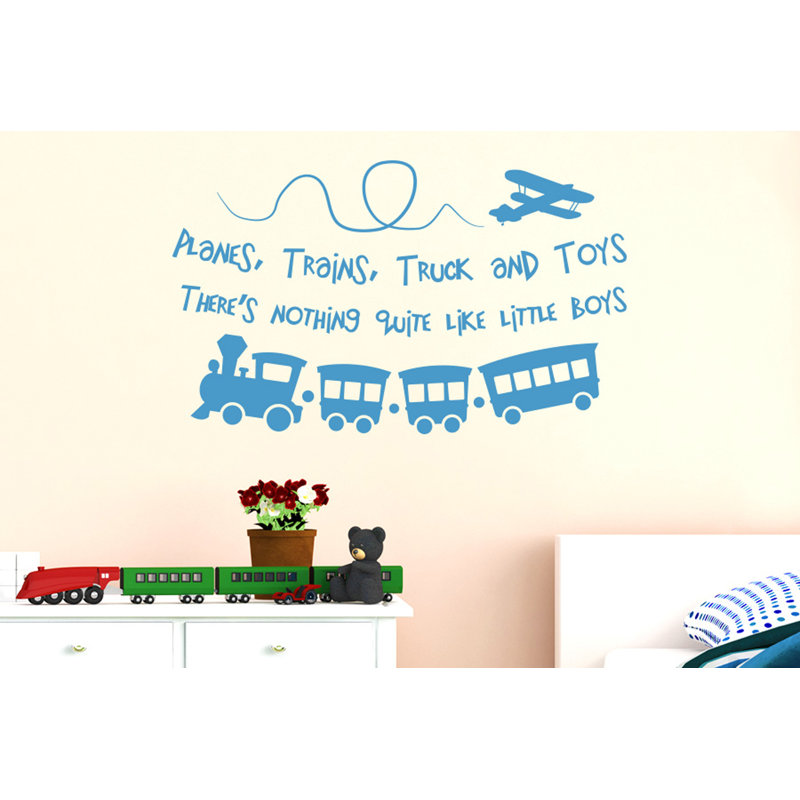 Wall Decal, Large, Blue