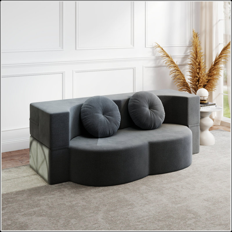 Canapé-lit Modern, Gris antique