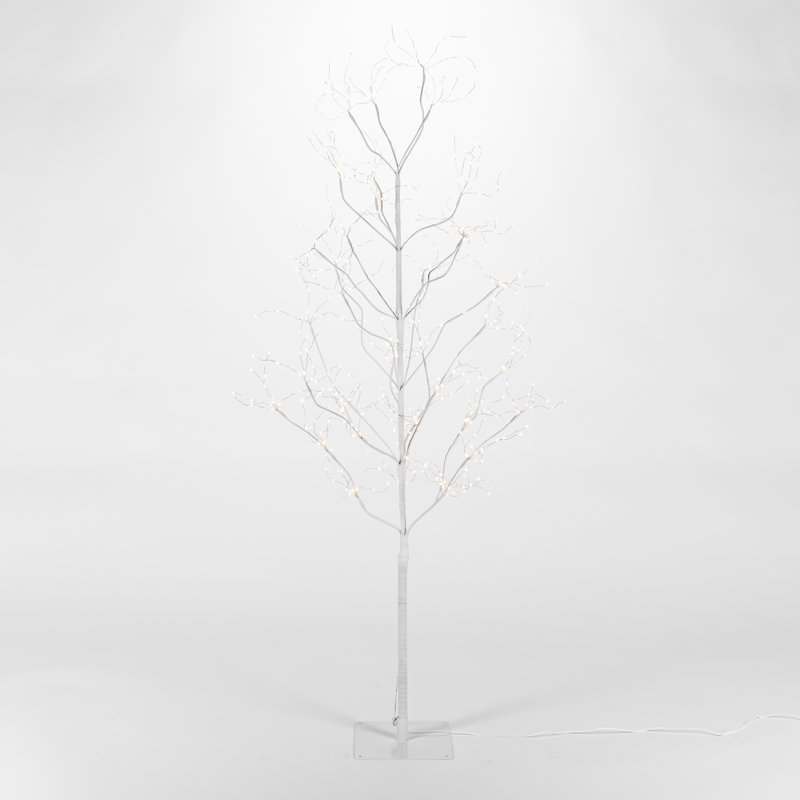 5' Lighted Artificial Pine Christmas Tree