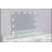 Glam Style Vanity Set With Padded Stool, 8Mm Glass Top, Storage Drawers, And LED-Lit Mirror For Luminous Bedroom Decor