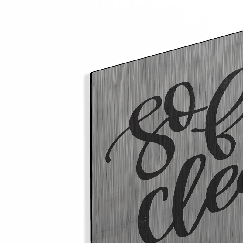 " So Fresh So Clean Clean " by Jaxn Blvd, 12" H x 24" W