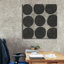 «Stone 3» par Chariklia Zarris, art mural sur toile, 37 po x 37 po