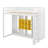 Wood Loft Bed With Wardrobe, Shelves And Cabinet-1475983727-1475983725