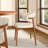 Round Solid Wood Dining Table With 4 Chairs-1897203485-1897203486