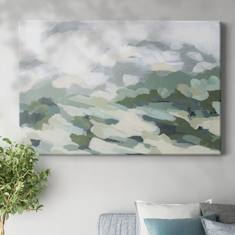 Toile tendue Verdant Hillside I-Gallery, H 8 po x l 12 po