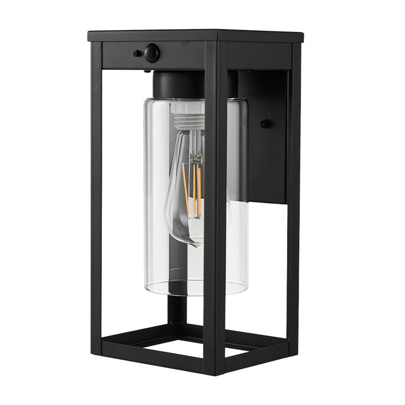 Silver Outdoor Wall Lantern
