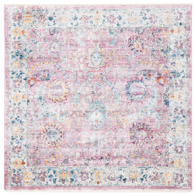 Soren Performance Oriental Rug, Square 4'