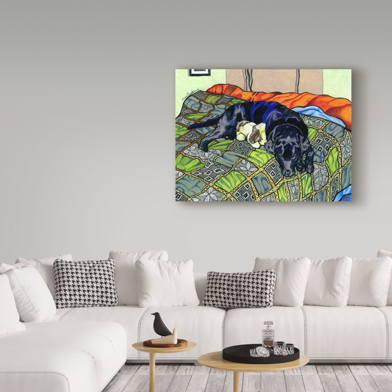 Nonette «Starsky», impression sur toile tendue, H 35 po x l 47 po x P 2 po