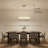 24" LED Oval Ring Crystal Chandelier