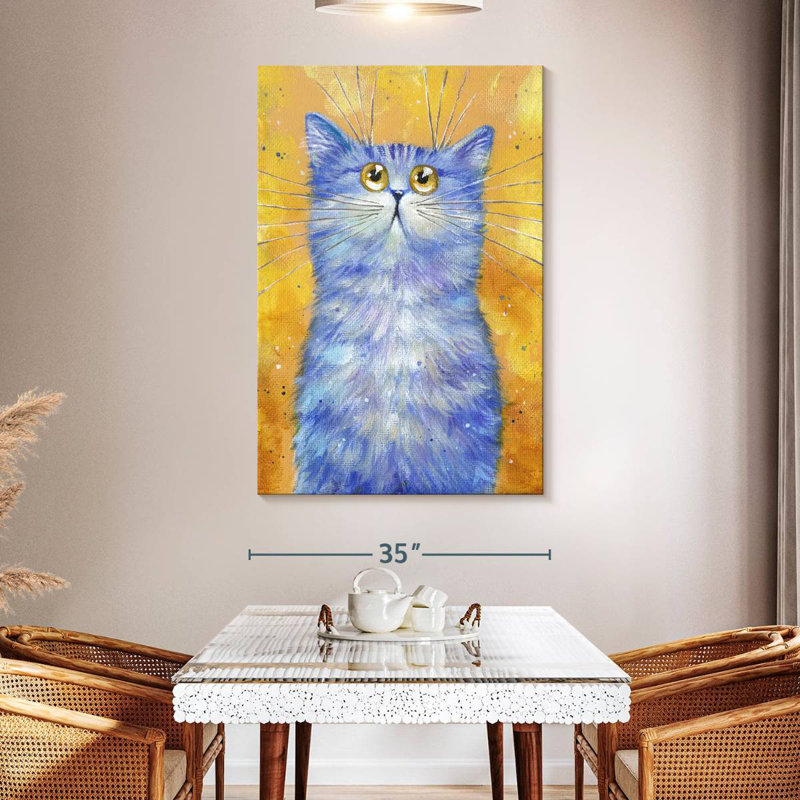 Brampt Sunny Cat, 51" H x 34" W