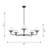 Kristin Five Light Chandelier from Generation Lighting -116119528
