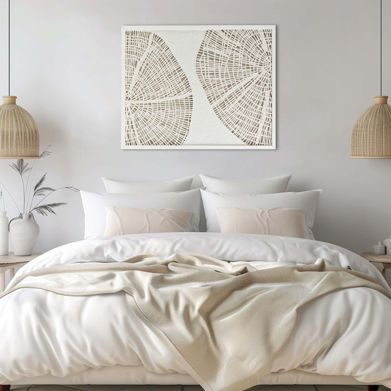 Boîte murale encadrée abstraite encadrée