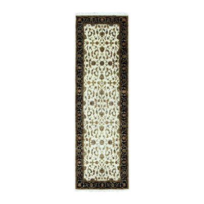 Zori One-of-a-Kind 2'6" X 8'2" Runner Silk Area Rug