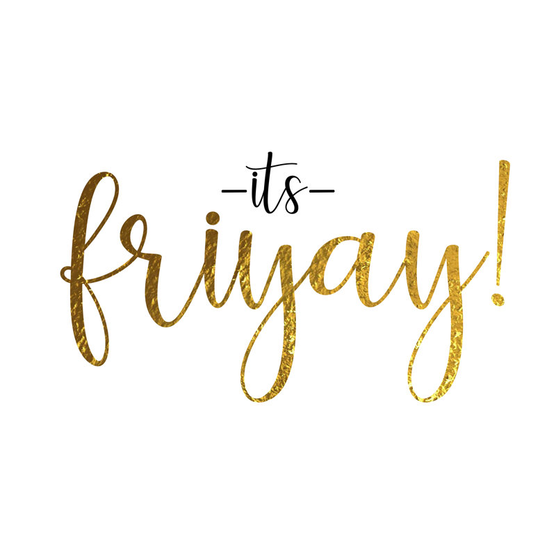 It's Fri"yay" by Emukphotography - Wrapped Canvas Print, 30cm H x 30cm W