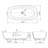 71 Inch Freestanding Solid Surface Soaking Bathtub