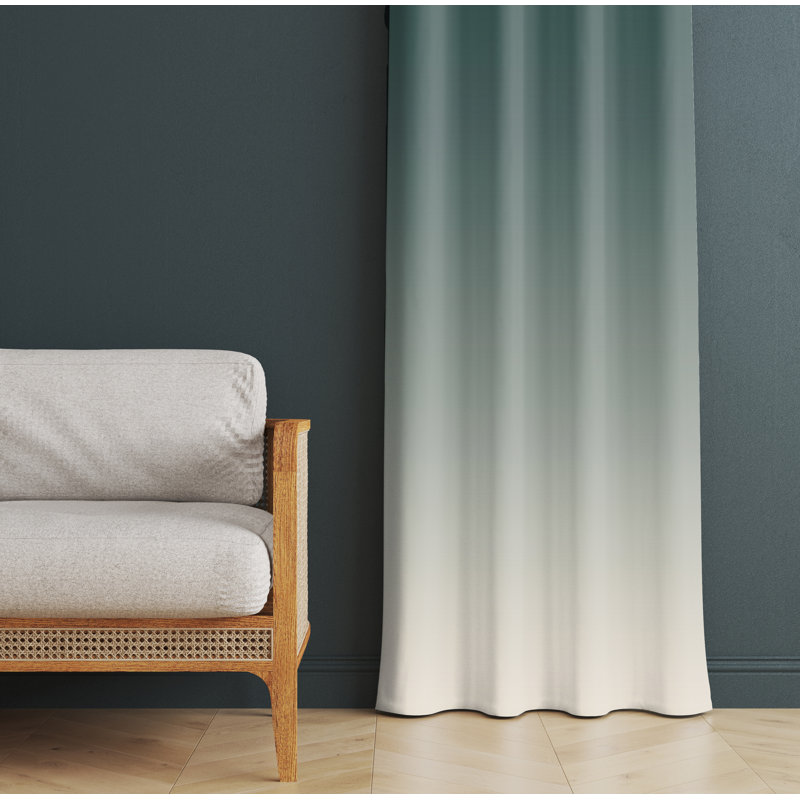 Semi Sheer Curtain Panel Pair, 20" W x 52" L
