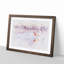 Flamingo Reflection - Picture Frame Painting Print-56853525-56853526
