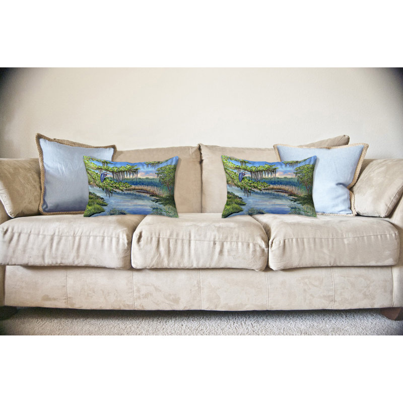 Outdoor Reversible Throw Pillow, 16" x 20"