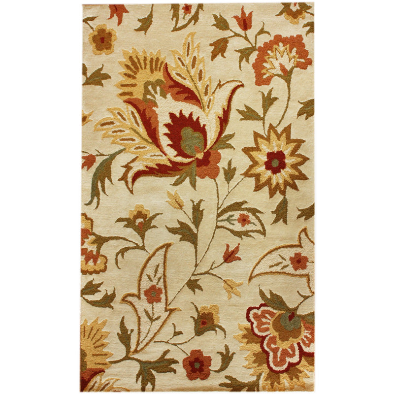 Edeltrudis Floral Indoor Rug, 8'3" x 11'