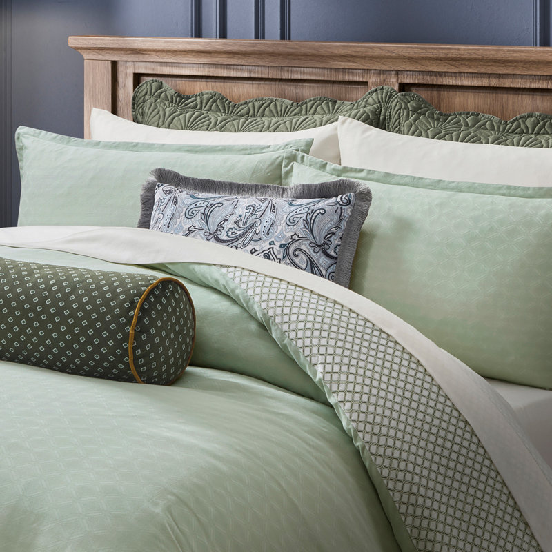 Velvet Square Pillow Cover & Insert, Blue