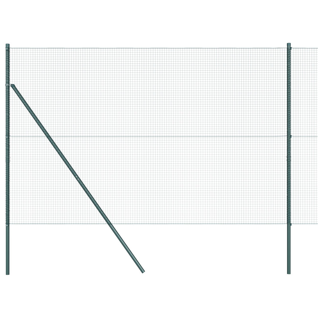 150cm H x 2500cm W Metal Border Fencing