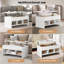Ordhan Lift Top Double Pedestal Coffee Table with Storage