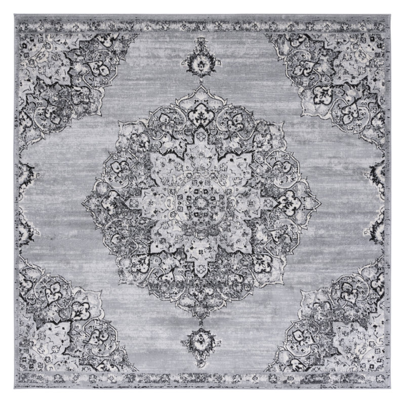 Brentwood Performance Oriental Rug, Square 6'7"