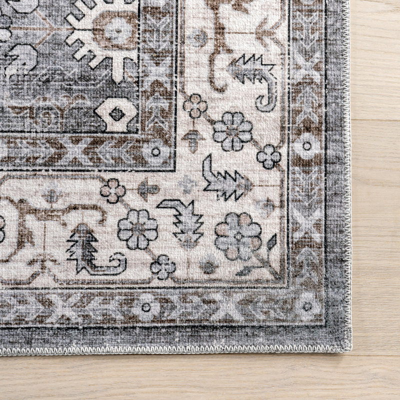 Tapis lavable à la machine Gladus, Rectangle 9 pi x 12 pi