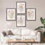 Fleurs sauvages, art moderne, impressions encadrées, affiches, petit art mural-101825525-101825523