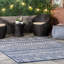 Ikat Indoor / Outdoor Area Rug-1596631641