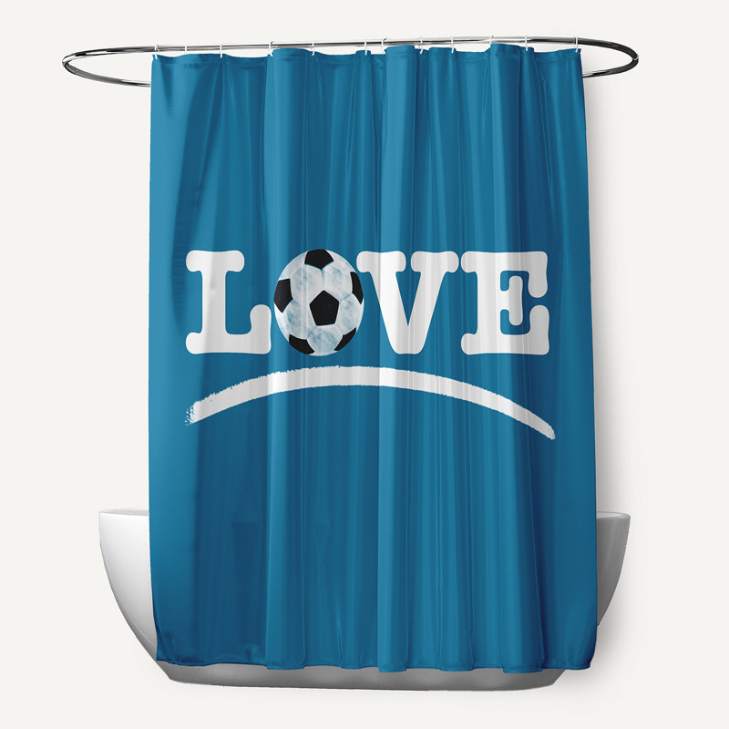 Rideau de douche Mablethorpe, Bleu sarcelle