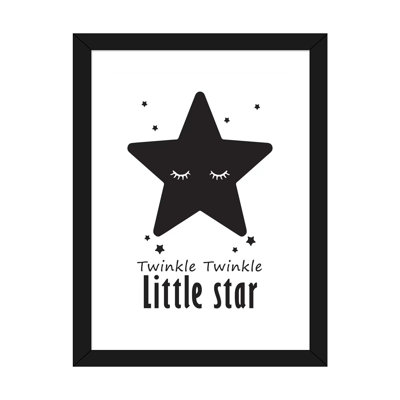 Twinkle Little Star - impression d'art graphique