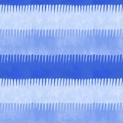 Cabana Stripe - Blues Wallpaper