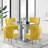 Accent Side Chair With Gold Legs-558270920