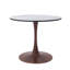 Table de salle à manger 27 po Hallett avec plateau en panneau de fibres à densité moyenne et base en acier-952580951-952580959