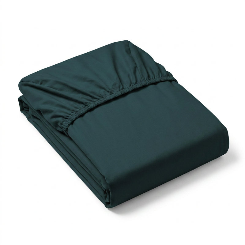 Drap-housse 100% coton Tonne Mavie - Noche