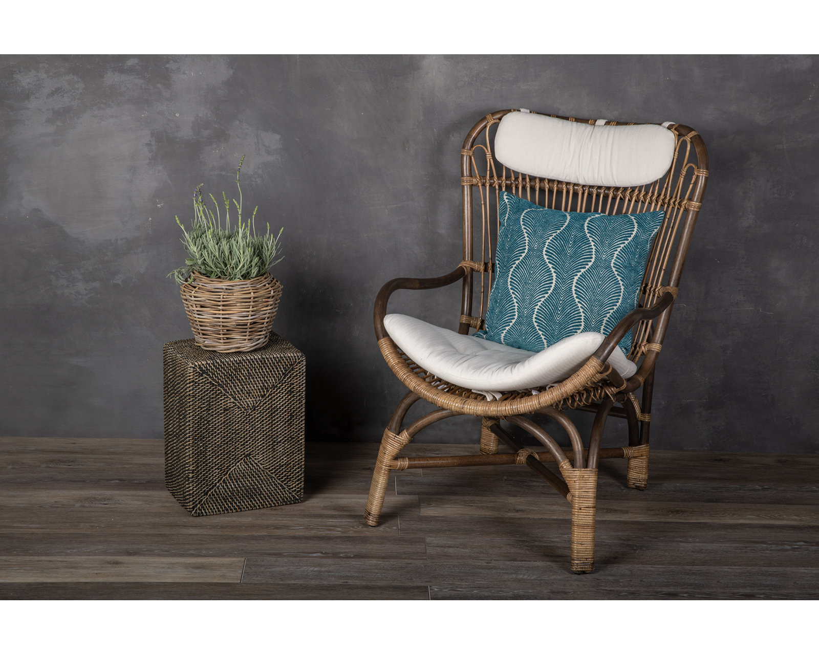 Ayriauna 22" Urn Planter, 8" H x 10.5" W x 10.5" D