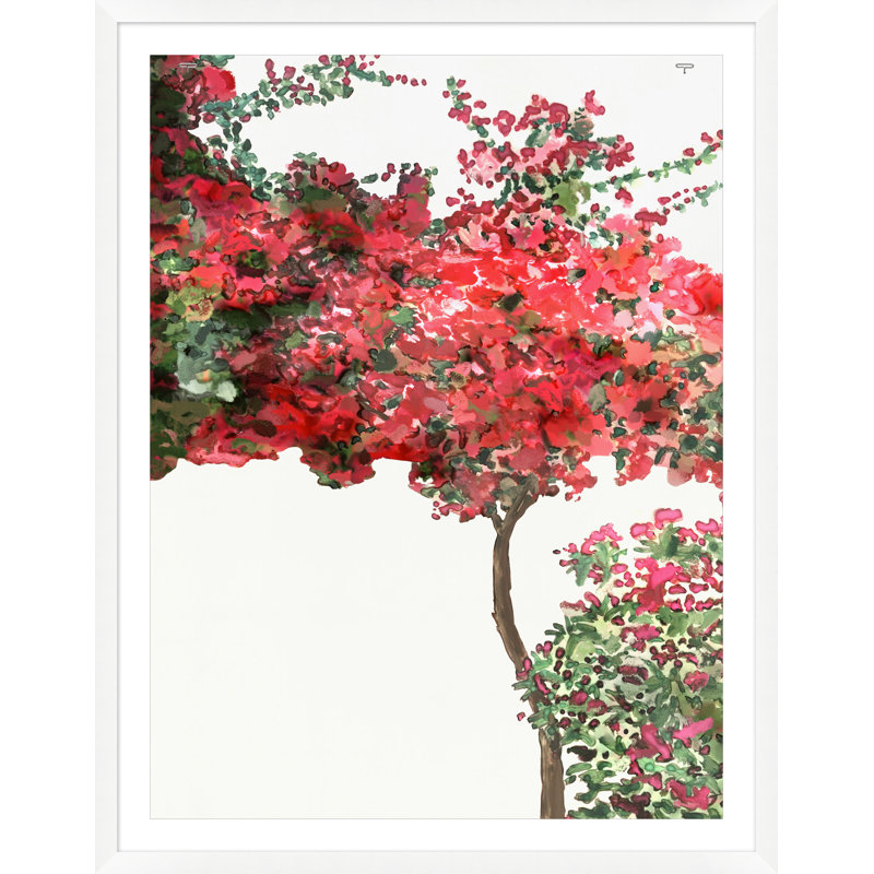 Bougainvillea Tree 2 Print by Nathan Turner