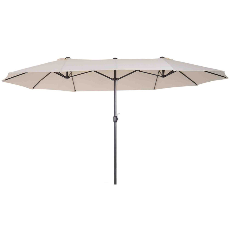 455cm Market Parasol, Beige