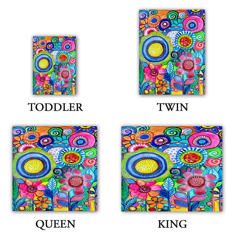 Ensemble de housse de couette en microfibre DiaNoche par Robin Mead - Garden of Colours