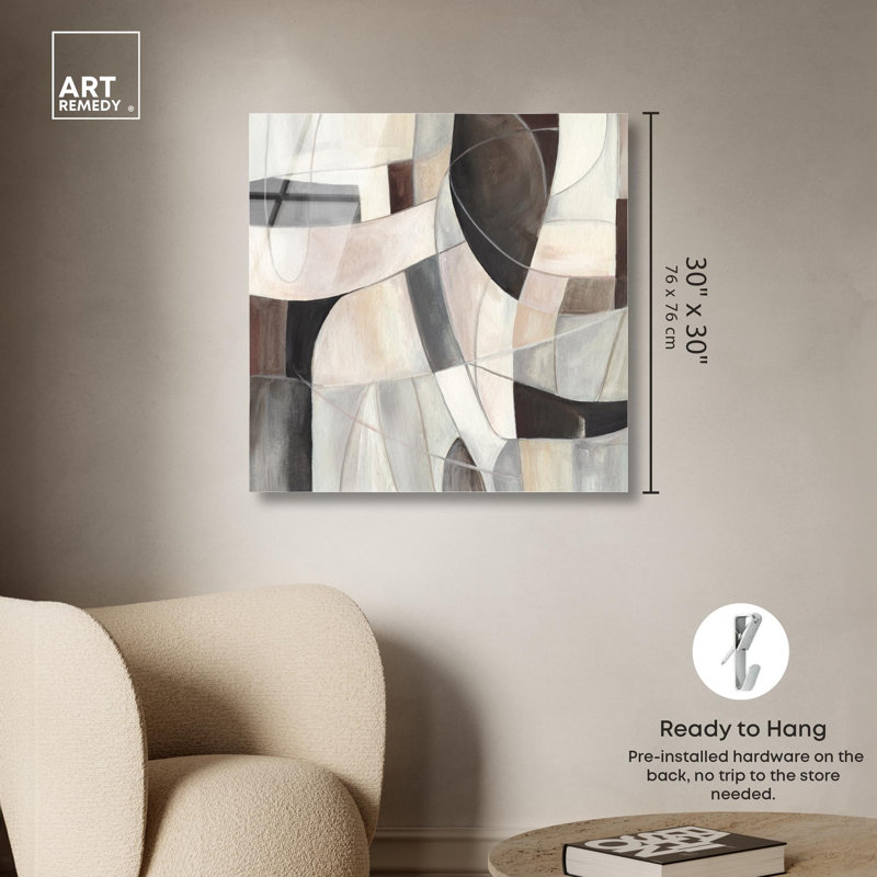 Impression sur toile «Above and Beyond II» par Art Remedy, H 30 po x l 30 po