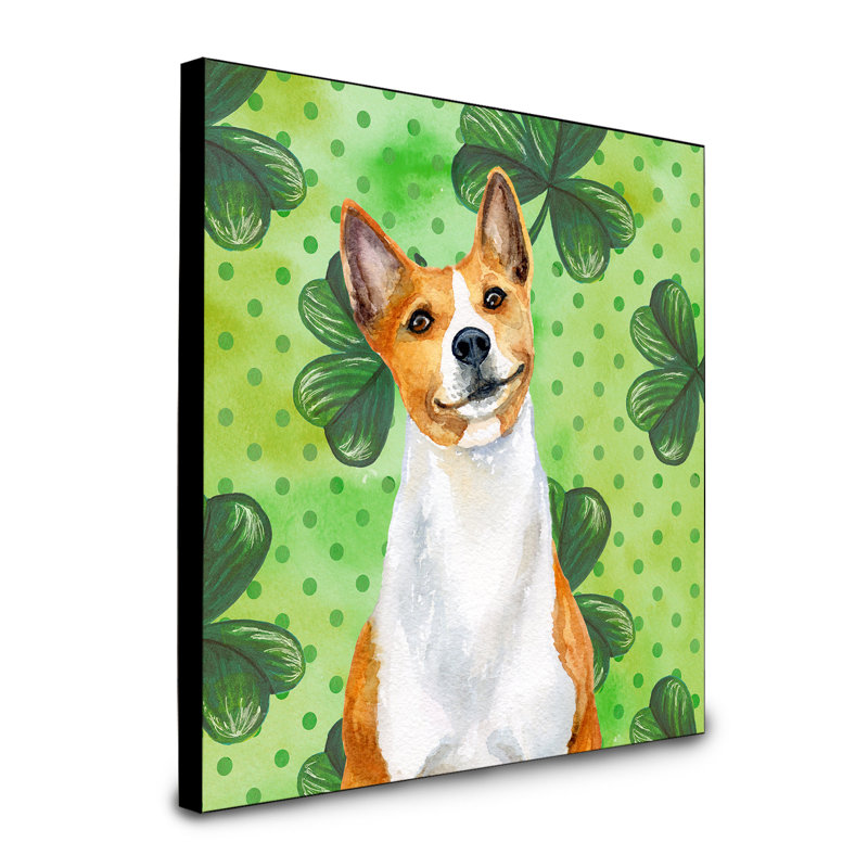 Panneau mural d’art Ibiza, Basenji