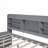 Wooden Captain Daybed Bed with Built-in Bookshelves-490314528-490314531