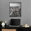 "City", toile abstraite noire, photographie urbaine par Notoriart-104453048-104453044