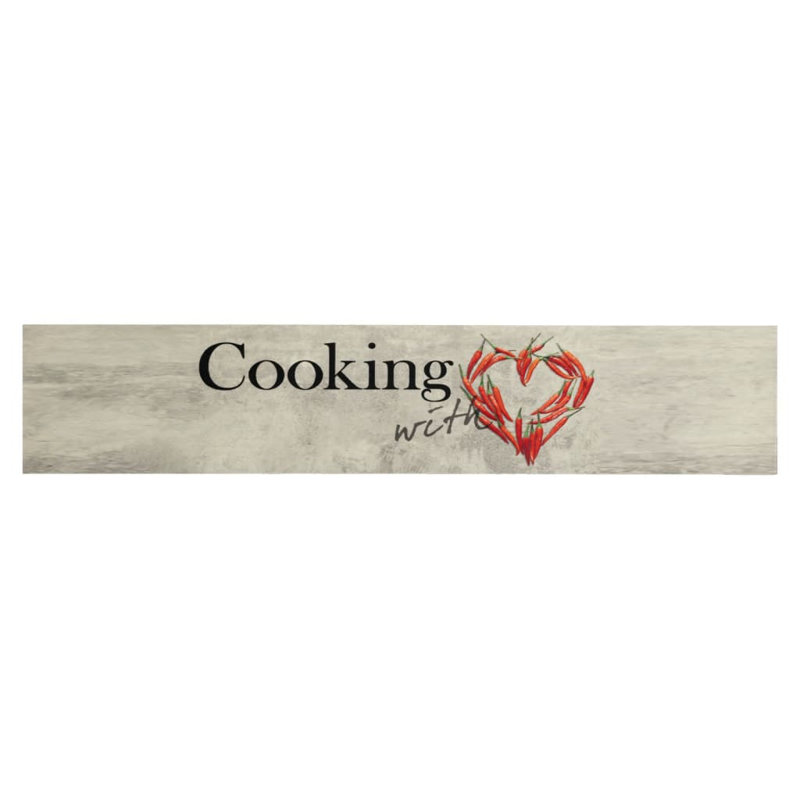 Snyderville Kitchen Mat, 60 x 300 cm, peper