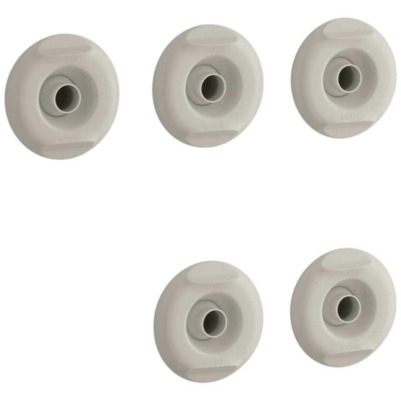 Flexjet Whirlpool Trim Kit with Five Jets, Sandbar