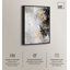 «Dusky Earth Canvas», peinture noire abstraite par Art Remedy-105593184-105593192