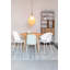 Fabio Round Solid Oak Dining Table-70958615