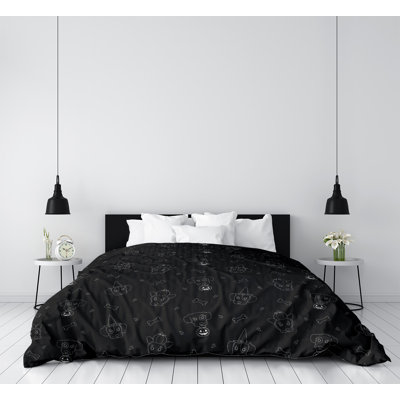Housse de couette simple halloween